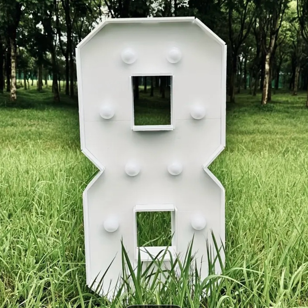 Number 8 Light